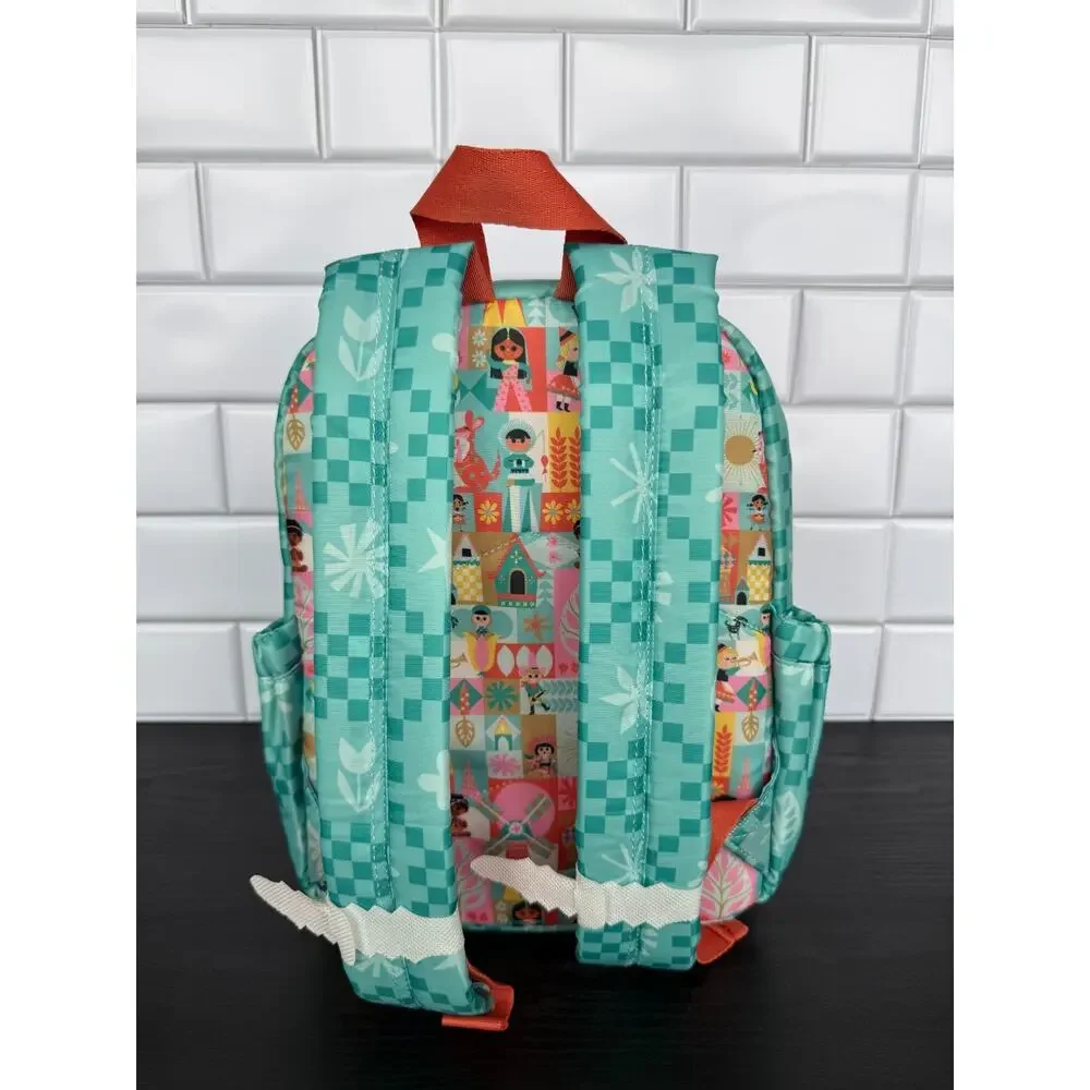 Disney Parks x Lug "It’s a Small World" Volley Mini Backpack - Green - NWT - Picture 3 of 6